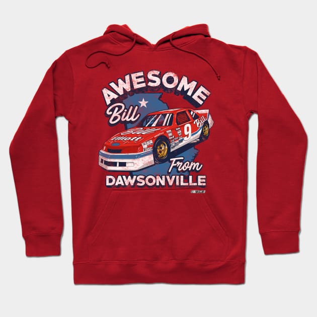 Bill Elliott Awesome Bill From Dawsonville Hoodie by art.Hamdan